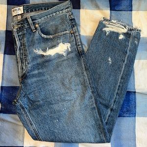 AGOLDE denim Sz 30, Jamie High Rise Classic Straight in Grade